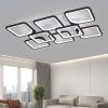 TaffLED Lampu Plafon LED Chandelier Remote App 3 Color 8 Head 30-45W - IR-62