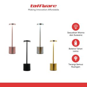 TaffLED Lampu Meja Hias Touch LED USB Rechargeable 3in1 1800mAh - P340