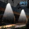 TaffLED Lampu Dinding Solar PIR Sensor Remote Control IP65 Cool White - PL216