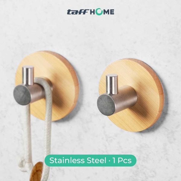 TaffHOME Gantungan Dinding Stainless Steel Hanger - S0130T