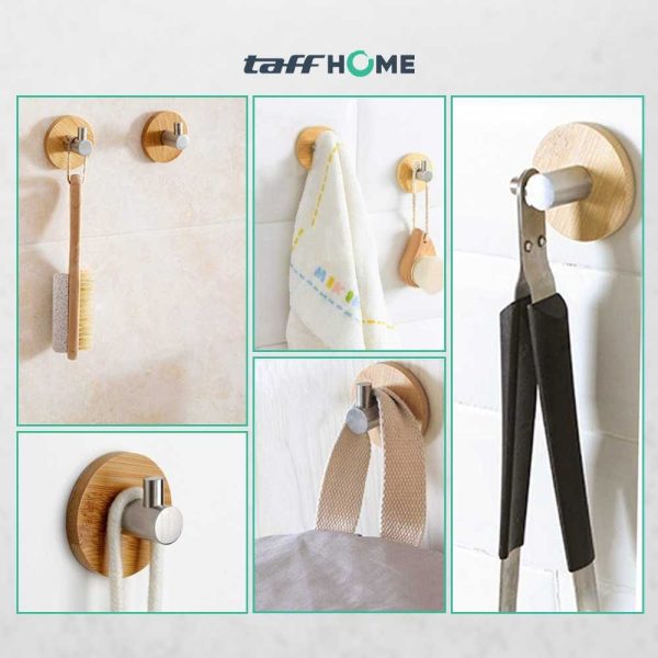TaffHOME Gantungan Dinding Stainless Steel Hanger - S0130T