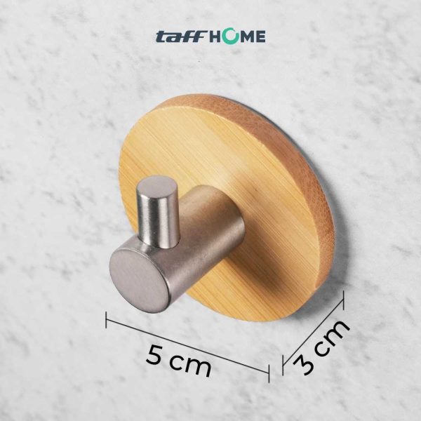 TaffHOME Gantungan Dinding Stainless Steel Hanger - S0130T