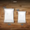 TaffPACK Kantong Plastik Vakum Pakaian Multisize 8 PCS with Hand Pump - WH021