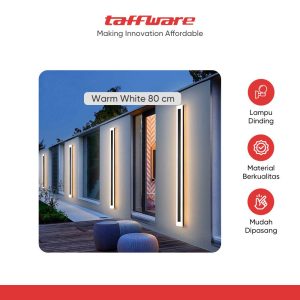 TaffLED Lampu Dinding Hias Outdoor Long Strip LED Lamp Warm White - IIS20