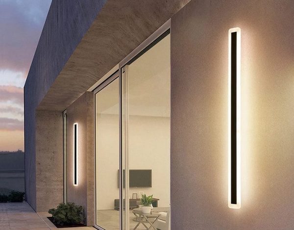TaffLED Lampu Dinding Hias Outdoor Long Strip LED Lamp Warm White - IIS20