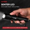 TaffLED Senter LED Tactical Flashlight Zoomable Head XHP70 400 Lumens - P7
