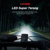 TaffLED Lampu Depan Sepeda LED USB Rechargeable 800mAh 300 Lumens - RPL25