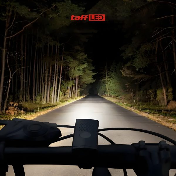 TaffLED Lampu Depan Sepeda LED USB Rechargeable 800mAh 300 Lumens - RPL25