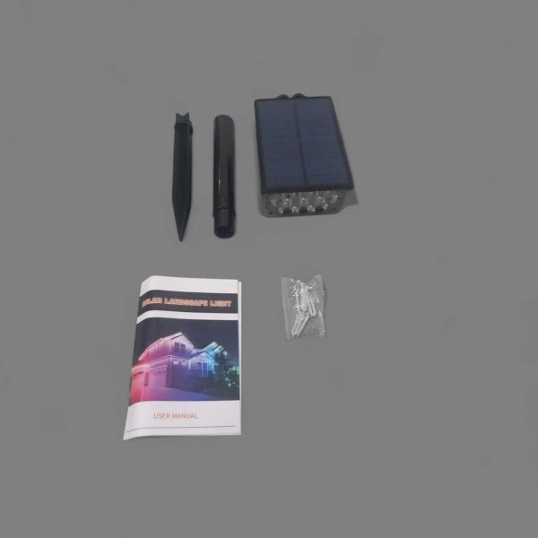 TaffLED Lampu Taman Hias Tancap Solar Power Waterproof 10 LED 2835 - TS-G2202