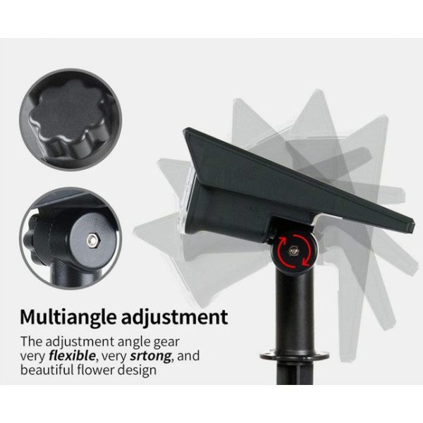 TaffLED Lampu Taman Hias Tancap Solar Power Waterproof 10 LED 2835 - TS-G2202