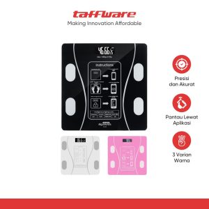 Taffware Digipounds Timbangan Badan Digital Health Scale 180KG SH-Y01