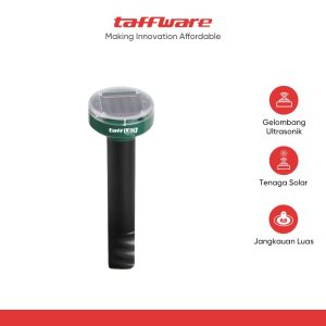 TaffLED Pengusir Tikus Taman Ultrasonic Solar Power Mouse Repellent - HR-533