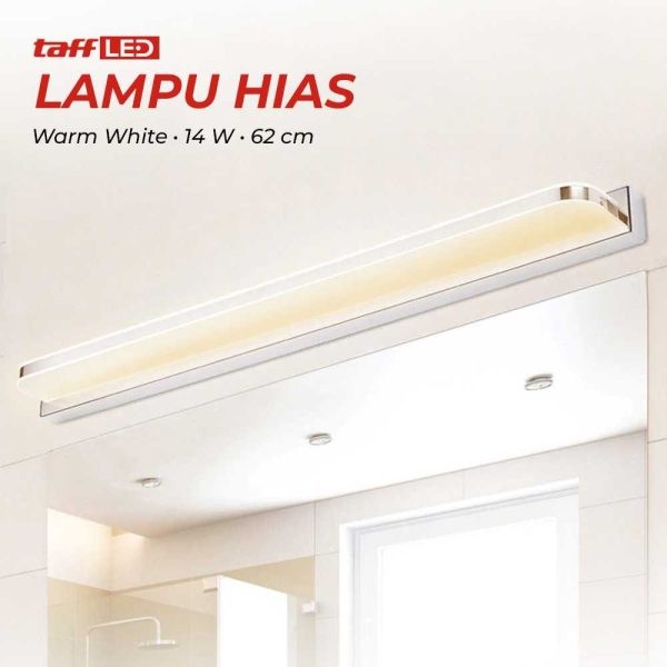TaffLED Lampu Hias Cermin LED Multifungsi Warm White 14W 62cm - 5960