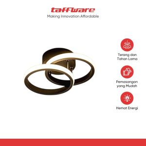 TaffLED Lampu Plafon LED Minimalis Nordic Style 3 Color 24W - D208