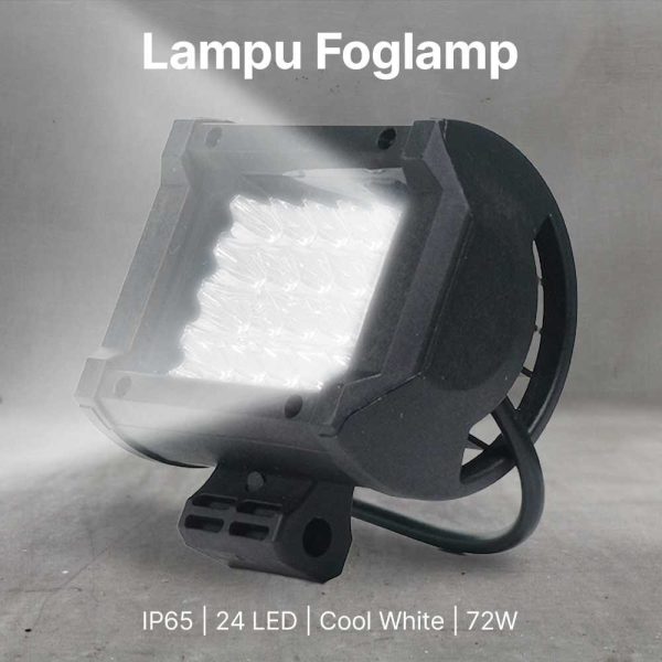 ginee_20251029112654253_2069217708.jpg TaffLED Foglamp Lampu Mobil Truck IP65 24 LED Cool White 72W - JT072
