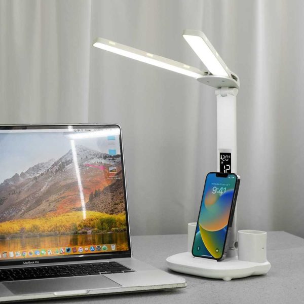 ginee_20251029170947570_7811519939.jpg TaffLED Lampu Meja Baca LED Display Double Head USB Power 3in1 7W - BST-7019