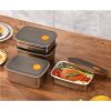 TaffHOME Kotak Makan Lunch Box Multifunction Stainless Steel 304 550ml - AC-21