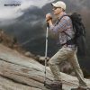 TaffSPORT Tongkat Hiking Trekking Pole Telescopic Aluminium 4 Section - X-110