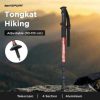 TaffSPORT Tongkat Hiking Trekking Pole Telescopic Aluminium 4 Section - X-110
