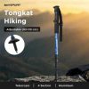 TaffSPORT Tongkat Hiking Trekking Pole Telescopic Aluminium 4 Section - X-110
