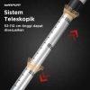 TaffSPORT Tongkat Hiking Trekking Pole Telescopic Aluminium 4 Section - X-110