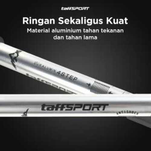 TaffSPORT Tongkat Hiking Trekking Pole Telescopic Aluminium 4 Section - X-110