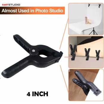 TaffSTUDIO Klip Jepit Backdrop Studio Fotografi dan Papan Woodworking - PJ-11-6