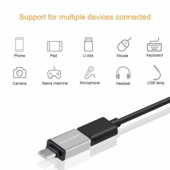 Taffware OTG USB 3.1 to USB Type C 10 Gbps Adapter Converter - A2