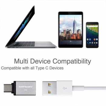Taffware OTG USB 3.1 to USB Type C 10 Gbps Adapter Converter - A2