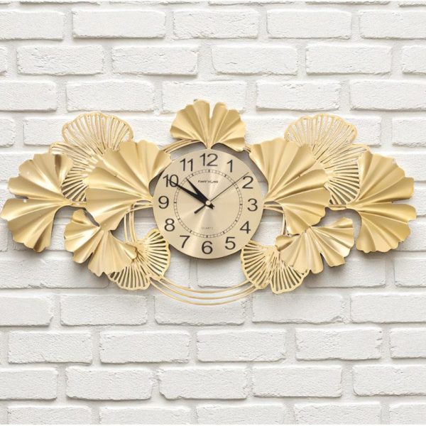 TaffHOME Jam Dinding Quartz Iron Luxury European Style Clock 60cm - 29224
