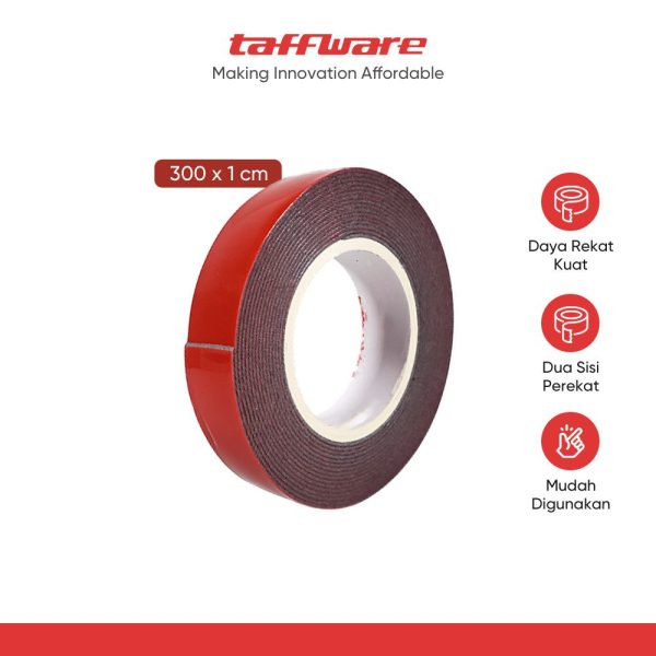 TaffPACK Lakban Double Side Tape Super Strong 3M - NI-3