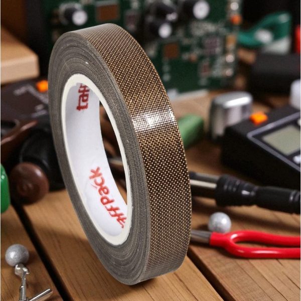 ginee_20251105161942346_0344329030.jpg TaffPACK Tape Lakban PTFE Heat High Temperature Adhesive 10M - TF10M