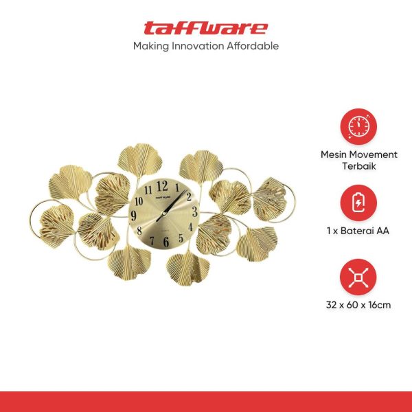ginee_20251105165520550_2915016264.jpg TaffHOME Jam Dinding Quartz Luxury European BAOCE Movement 6168 60cm - 29209J