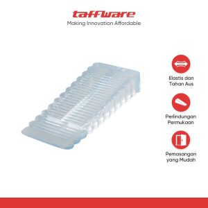 TaffHOME Penahan Pintu Silikon Ganjalan Door Stopper Size S - T01