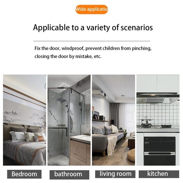 ginee_20251105170922140_0743856394.jpg TaffHOME Penahan Pintu Silikon Ganjalan Door Stopper Size S - T01