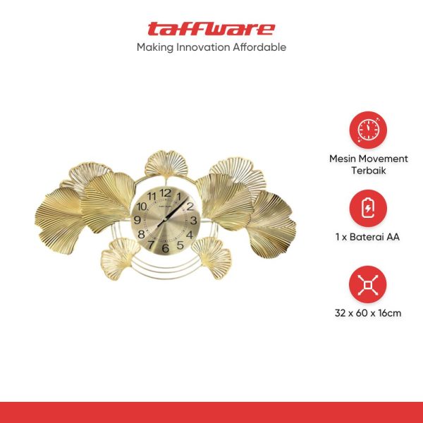 ginee_20251105171038926_8192141337.jpg TaffHOME Jam Dinding Quartz Luxury European BAOCE Movement 6168 60cm - 29222