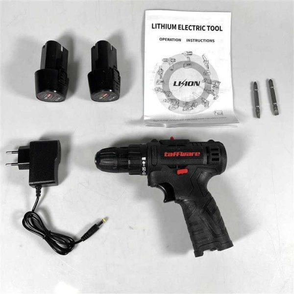 ginee_20251105171519613_1065677464.jpg Taffware Bor Listrik Cordless Lithium Battery Rechargeable 12V - 88F