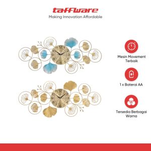 ginee_20251105172302862_0392069675.jpg TaffHOME Jam Dinding Dekorasi Quartz Luxury European Style 40x90cm - 2283