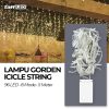 TaffLED Lampu Hias Gorden String Lights Icicle Fairy Waterproof 5M - EK-04