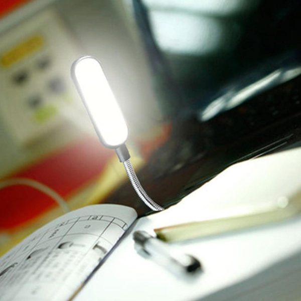 TaffLED Lampu Baca Mini LED Reading Lamp Flexible USB Plug 5V 1W - FM105