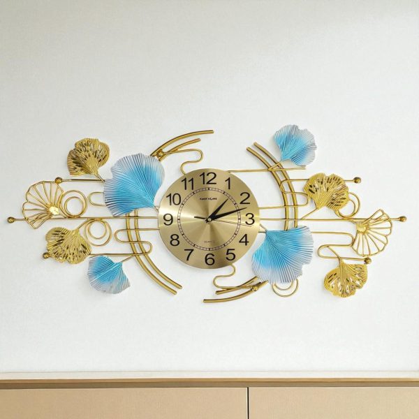 TaffHOME Jam Dinding Elegan European Style Iron Silent Movement 86cm - 2183