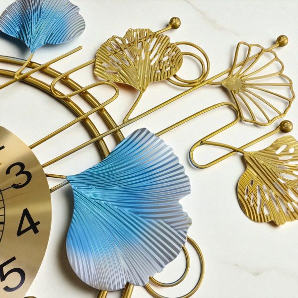 TaffHOME Jam Dinding Elegan European Style Iron Silent Movement 86cm - 2183