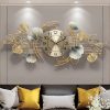 TaffHOME Jam Dinding Elegan European Style Iron Silent Movement 86cm - 2183