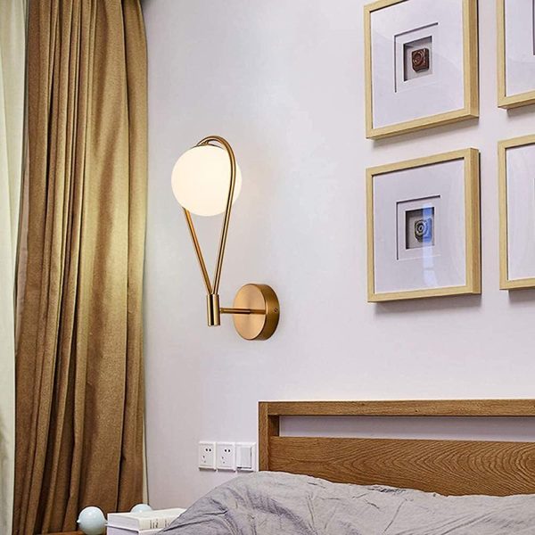 TaffLED Lampu Dinding Hias Minimalis LED Nordic Warm White E27 12W - G9