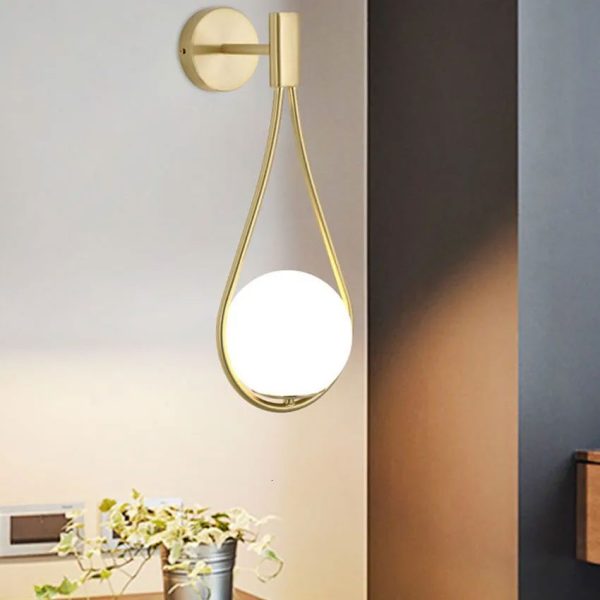 TaffLED Lampu Dinding Hias Minimalis LED Nordic Warm White E27 12W - G9