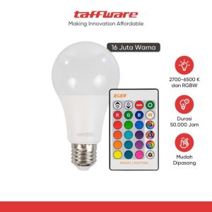 ginee_20251105173551386_5280284082-1.jpg TaffLED Lampu Bohlam RGB 15W E27 dengan Remote Control - B5