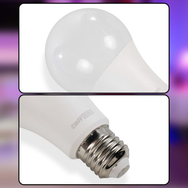 TaffLED Lampu Bohlam RGB 15W E27 dengan Remote Control - B5