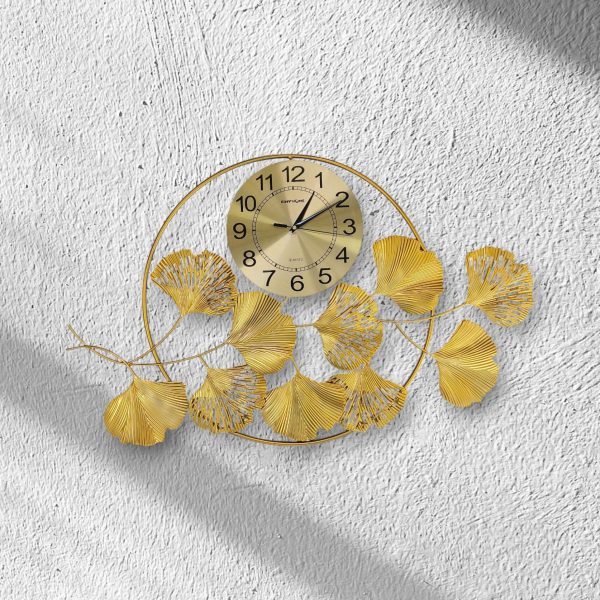 ginee_20251105173614913_4389741210.jpg TaffHOME Jam Dinding Elegan European Style Iron Silent Movement 83cm - 2281