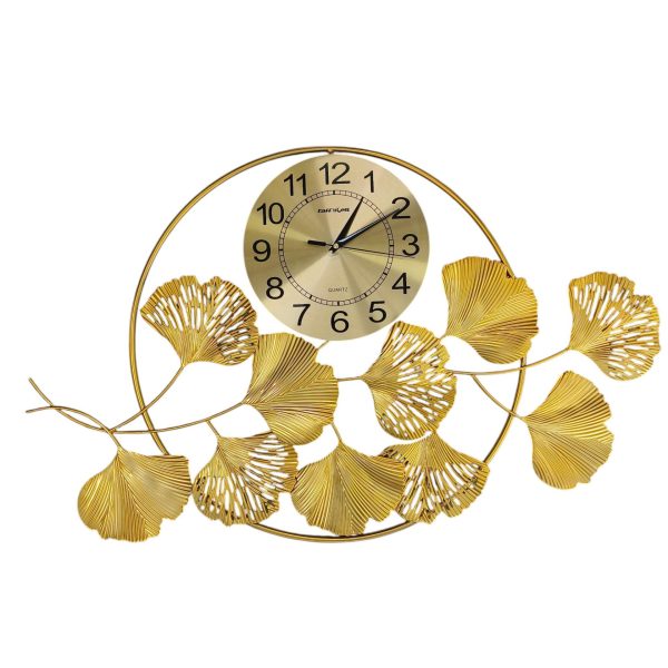 ginee_20251105173614991_3521687340.jpg TaffHOME Jam Dinding Elegan European Style Iron Silent Movement 83cm - 2281