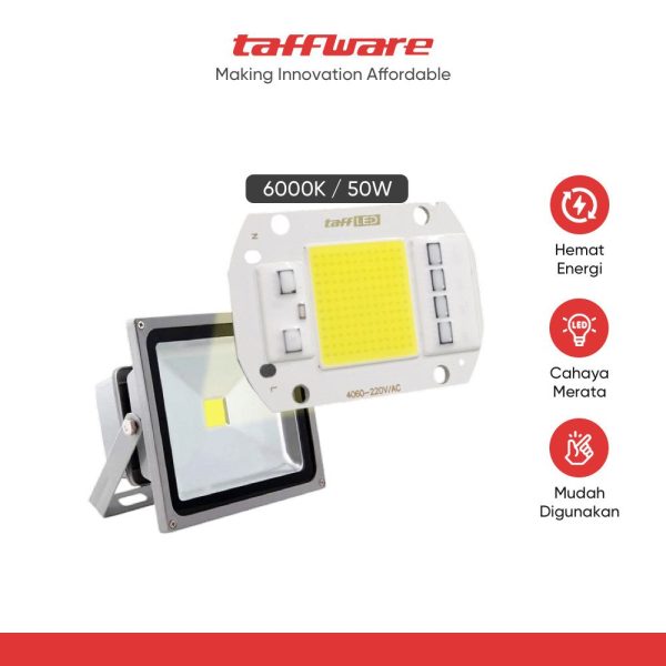 TaffLED Chip LED Lampu COB Floodlight Spotlight 220V